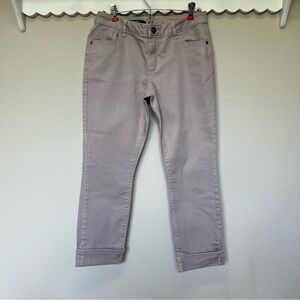 Simply Vera Vera Wang Light Pink  Ankle Cropped Jeans